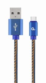 Cablexpert CC-USB2J-AMCM-1M-BL USB cable USB 2.0 USB A USB C Blue