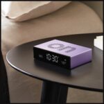 Lexon Flip Premium Reversible Alarm Clock purple LR152LL - imagine 6