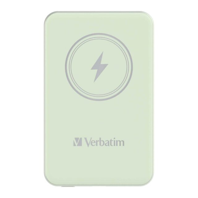 Verbatim Charge 'n' Go Magnetic Wireless Power Bank 10000mAh Green - imagine 8