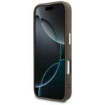 Etui Guess Perforated 4G MagSafe do       iPhone 17 Pro Max brązowy - imagine 5