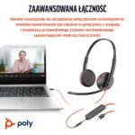 Poly Blackwire 3225 Stereo USB-C +USB-A +3 5mm - imagine 7