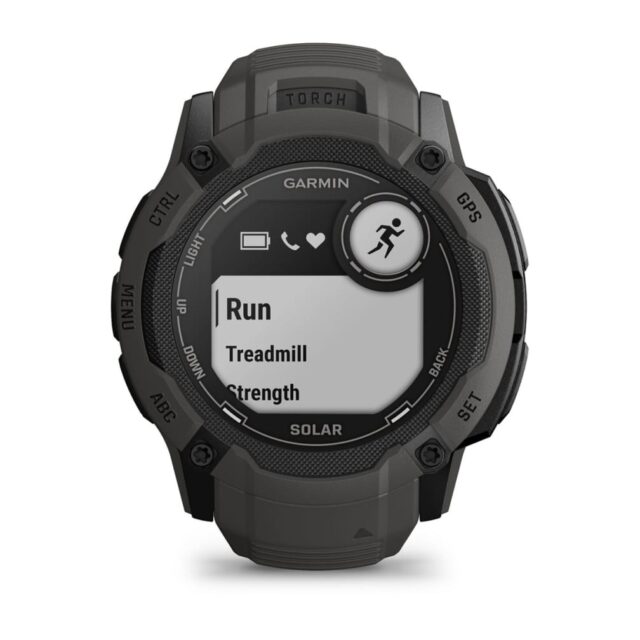 Garmin Instinct 2X Solar 2.79 cm (1.1 ) MIP 50 mm Digital 176 x 176 pixels Touchscreen Graphite GPS (satellite) - imagine 4