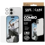 CARE by PanzerGlass Fashionable Combo 3in1 Case + Glass + Lens for iPhone 17 - imagine 3