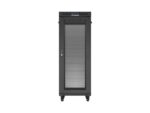 Rack cabinet 19  32U 600x1000 black perforated doo - imagine 4