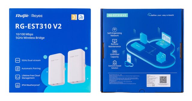 Ruijie Networks RG-EST310 V2 wireless access point 867 Mbit/s White Power over Ethernet (PoE) - imagine 2