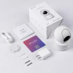 CAMERA IMILAB Home Security C22 360° 5MP WiFi white - imagine 9