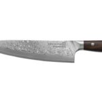 Chef Kohersen Elegance Ebony Wood Chef's knife Damascus steel 21.6 cm