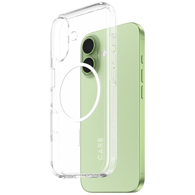 CARE by PanzerGlass Flagship Urban Explorer Case w. White MagSafe for iPhone 17 Clear - imagine 2