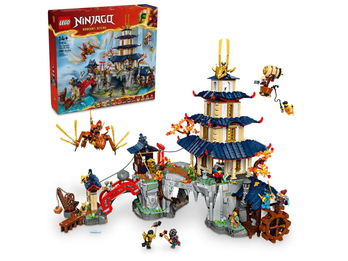 cps-324caed7b83fb71d0bb502e99cf26373-2026-03-30-18-20-04 LEGO NINJAGO 71814 Tournament Temple City - imagine 1