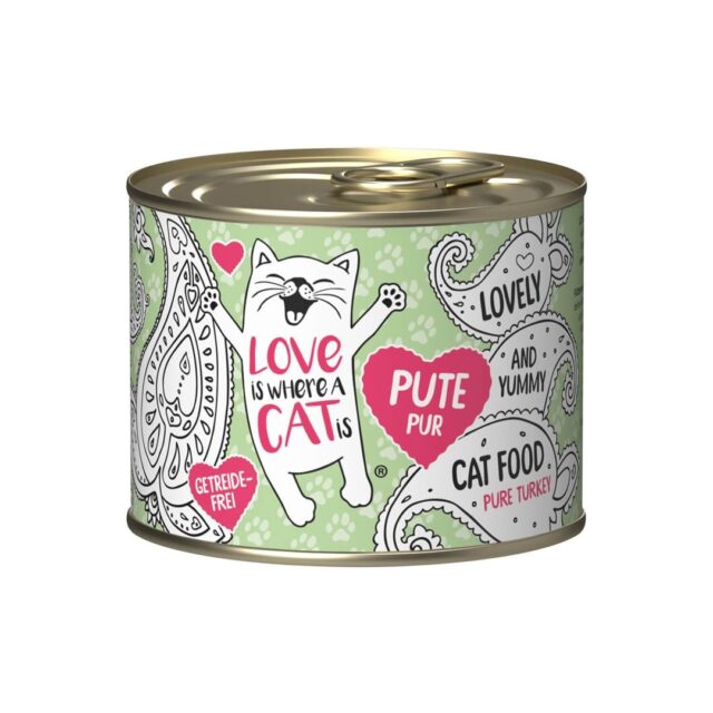 LOVE IS WHERE A CAT IS®  Turkey - wet cat food - 200g - imagine 2
