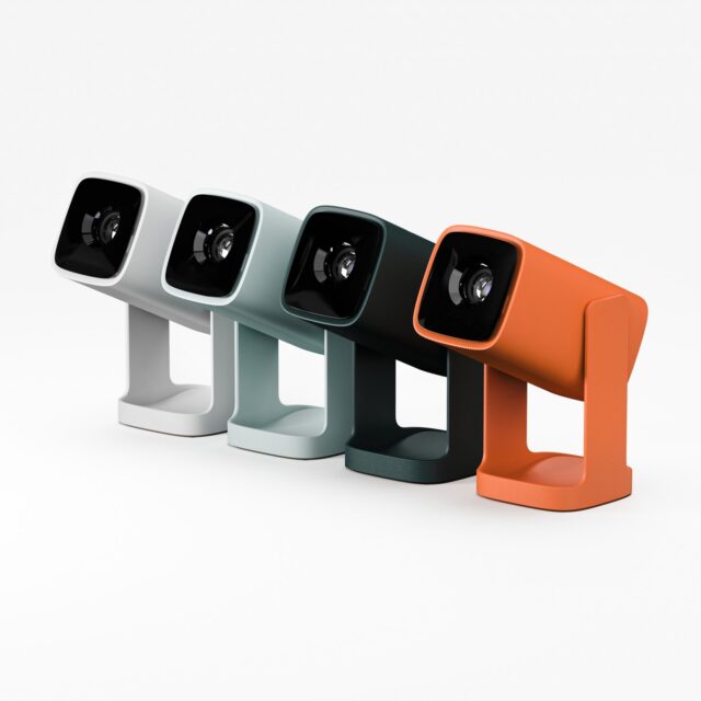 WANBO CUBE 1 PROJECTOR, CANYON ORANGE, ANDROID TV 11, 350 ANSI, 720P, WPF14 - imagine 8