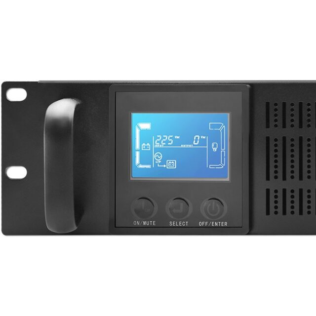 Qoltec RACK UPS | 1kVA | 800W | LCD - imagine 10