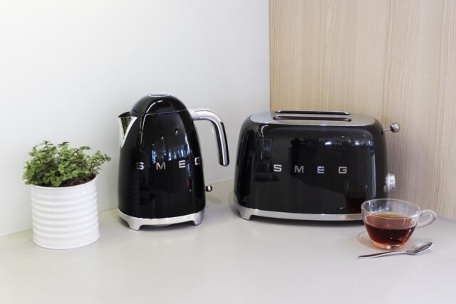 Smeg 50's Style Toaster TSF01BLEU Black - imagine 7