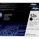 HP (Q7553XD) No 53X HP53X HP 53X Dual Pack Black Schwarz Cartridge (Q7553XD)