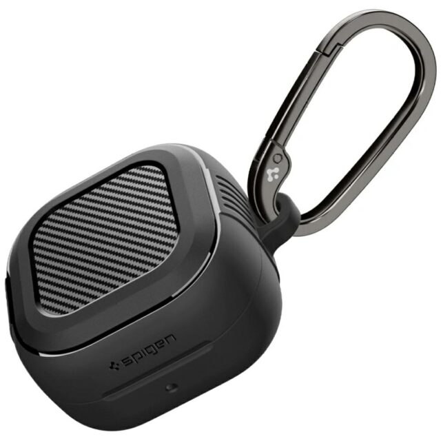 Case Spigen Rugged Armor for Samsung Galaxy Buds4 / Buds4 Pro black - imagine 3