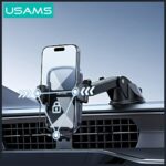 Car holder USAMS ZJ086 for windshield/dashboard black - imagine 2