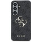 Case Guess 4G Big Metal Logo for Samsung  Galaxy S26 Plus black - imagine 4