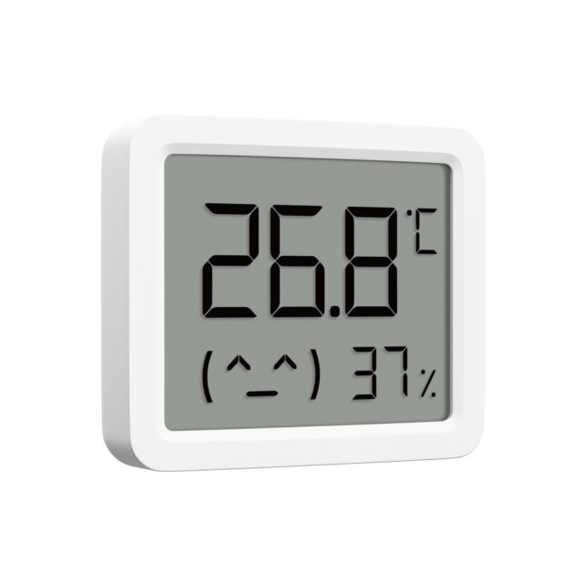 Xiaomi Mi Temperature and Humidity Monitor 3 Mini White - imagine 3