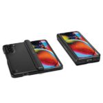 Spigen Slim Armor Pro Samsung Z Fold 5 black ACS06211 - imagine 7