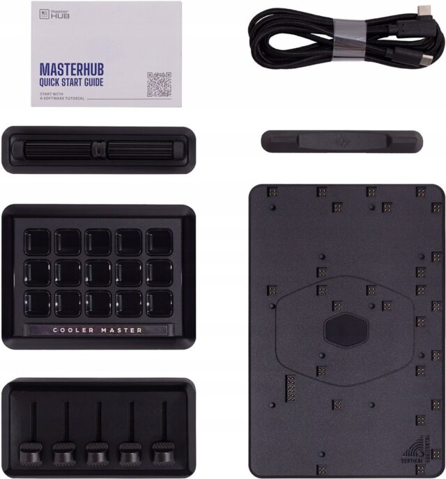 Cooler Master Stream Deck MasterHUB (MHSK13AA00) Black - imagine 6
