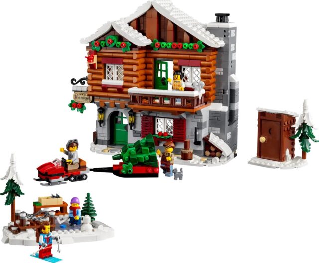 LEGO ICONS 10325 Alpine Lodge - imagine 3