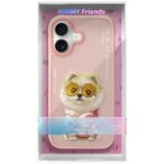 Case Nimmy Glasses Cool Dog for iPhone 17 pink - imagine 7