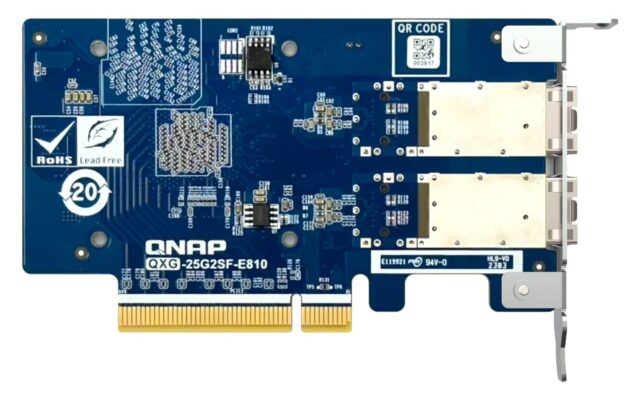 QNAP QXG-25G2SF-E810 network card Internal Fiber 25000 Mbit/s - imagine 4