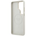Case Guess Rhinestone Round Logo MagSafe for Samsung Galaxy S26 Ultra beige - imagine 7