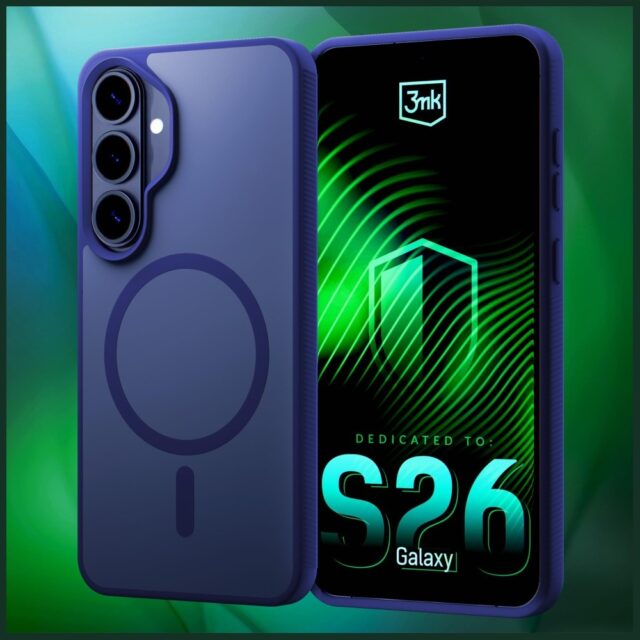 Etui 3MK Smoke MagCase do Samsung Galaxy S26+ niebieski - imagine 8