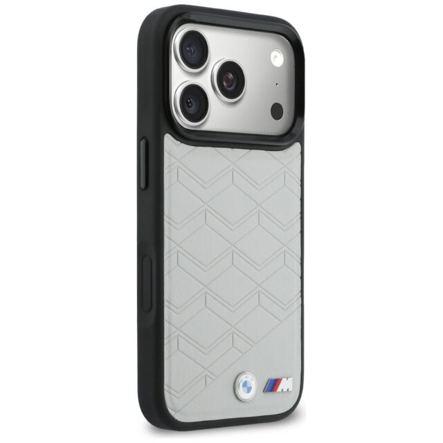 Case BMW M Shape Logo MagSafe for iPhone  17 Pro grey - imagine 4