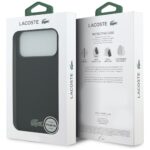 Lacoste Petit Pique Lacquer Logo MagSafe Case for iPhone 17 Pro Max Black - imagine 8