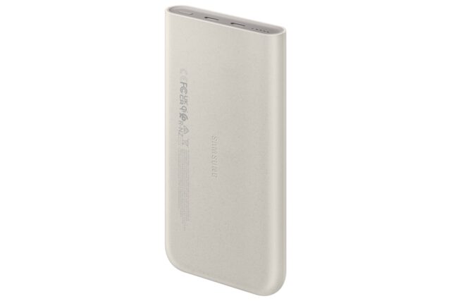 Samsung EB-U2510XUEGEU power bank 10000 mAh Wireless charging Beige - imagine 3