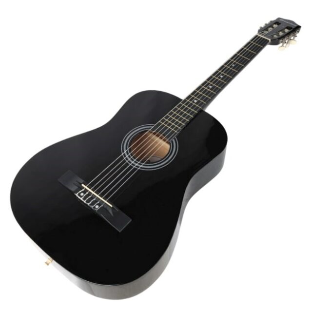 SUPRIMO CGS3 BK - classical guitar 4/4  black - imagine 5