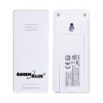 GreenBlue wireless weather station  IN/OUT temperature  clock  °C/°F selectable  range up to 60 m  GB162 - imagine 10