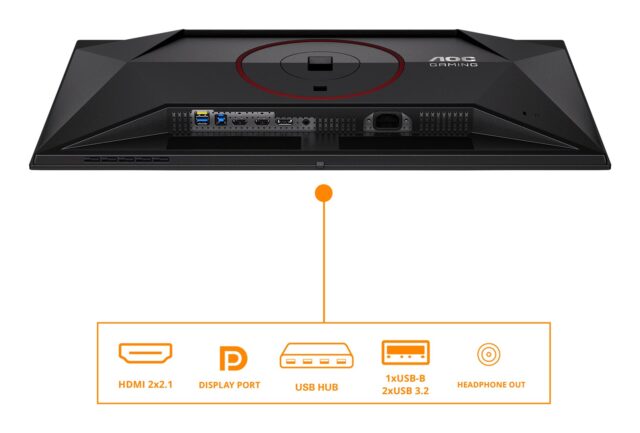 MONITOR AOC QD-OLED 27  Q27G4SDR 360Hz - imagine 4