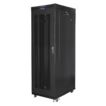 Lanberg FF01-8227-23BL rack cabinet 27U Freestanding rack Black