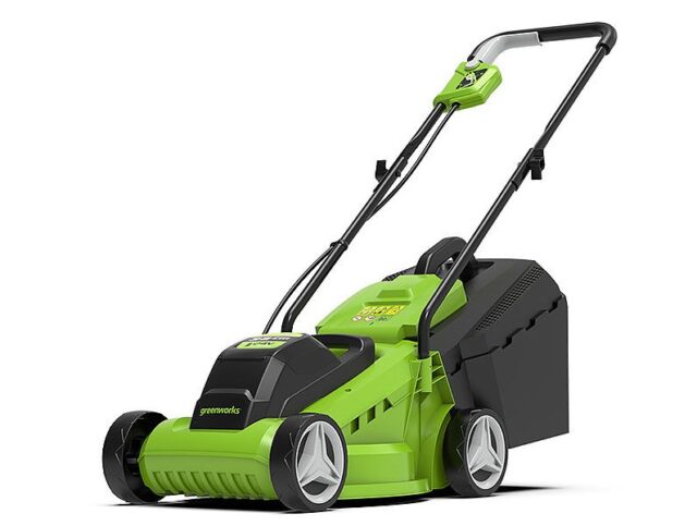 33 cm cordless mower Greenworks GD24LM33K4 - 2516107UB - charger + 4Ah battery kit - imagine 2