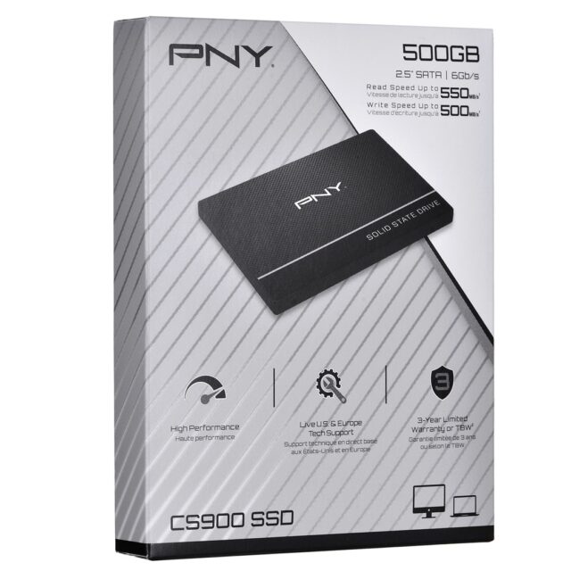 PNY CS900 500 GB 2.5  Serial ATA III 3D TLC - imagine 7