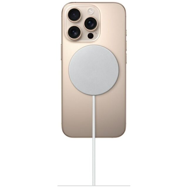 Ładowarka indukcyjna Apple 25W Qi2        MagSafe 1m biały - imagine 5