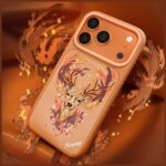 Etui Nimmy Jeleń MagSafe do iPhone 17     Pro Max pomarańczowy - imagine 8