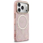 Etui Guess IML Peony Dot MagSafe do       iPhone 17 Pro różowy - imagine 4