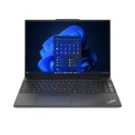 Lenovo ThinkPad E16 Gen 2 (AMD) AMD Ryzen™ 5 7535U Laptop 40.6 cm (16 ) WUXGA 8 GB DDR5-SDRAM 256 GB SSD Wi-Fi 6E (802.11ax) Windows 11 Pro English Black New Repack/Repacked