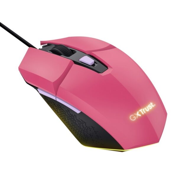 Trust Felox Gaming wired mouse GXT109P pink - imagine 5
