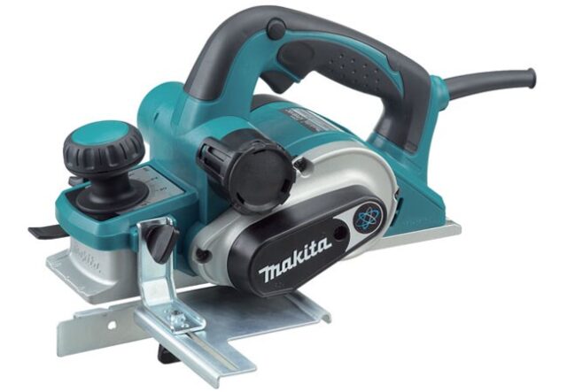 Makita KP0810 power planer 850 W 16000 RPM Black Blue - imagine 2