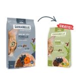 BOSCH Sanabelle Adult Trout & Blueberries - dry cat food - 2kg - imagine 2