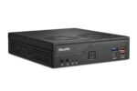 Shuttle Slim PC DH770   S1700  2x HDMI  2x DP   2x 2.5G LAN  2x COM  8x USB  1x 2.5   2x M.2  24/7 permanent operation  incl. VESA - imagine 3