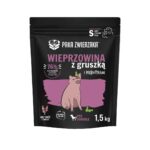PAKA ZWIERZAKA Pork with pear S - dry dog food - 1 5kg