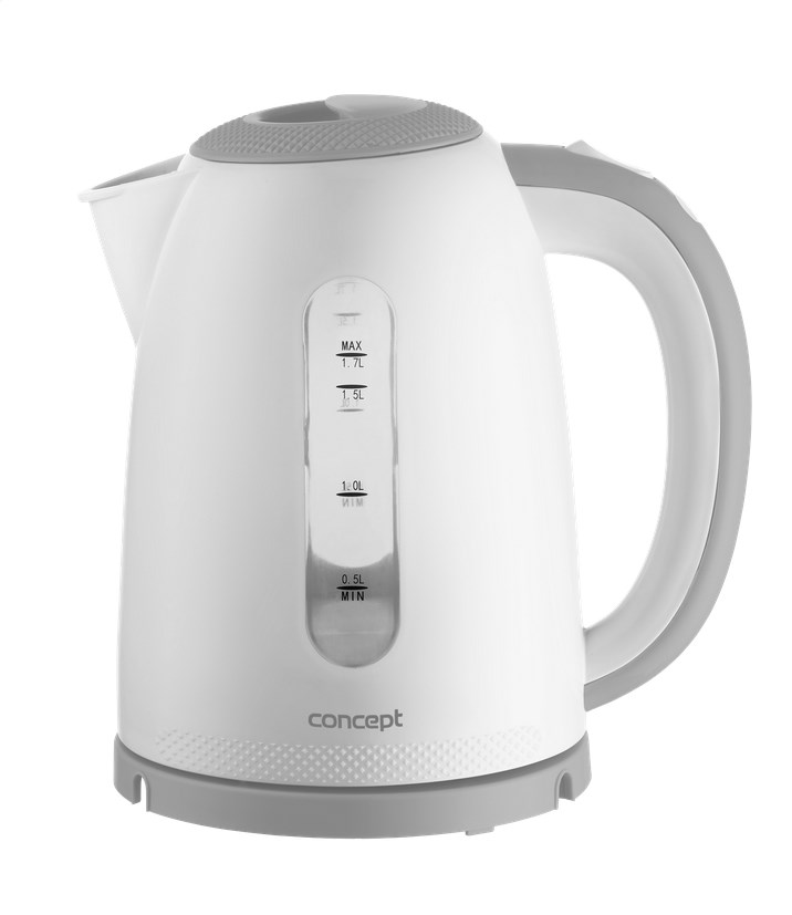 cps-3778faf630c5cb114dd7f8b86c90c23e-2026-03-21-20-37-43 Concept RK2335 electric kettle 1.7 L 2200 W Grey White - imagine 1
