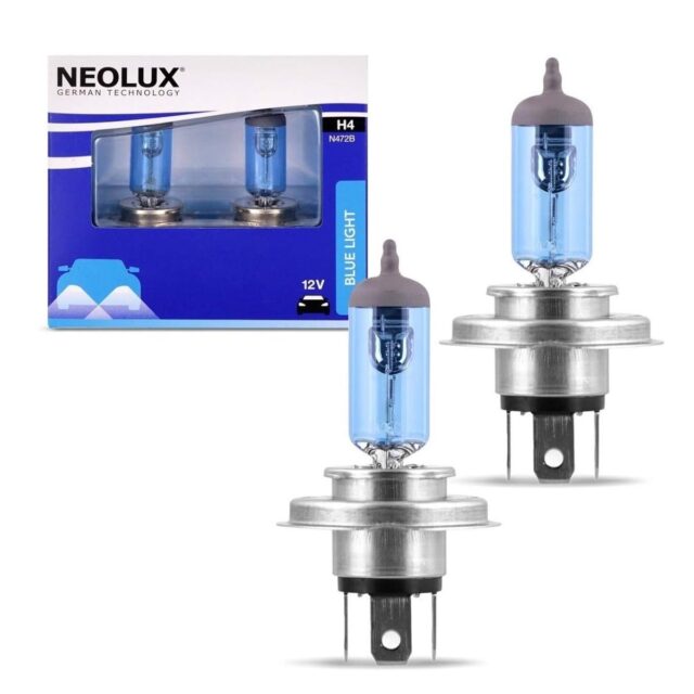 NEOLUX BLUE LIGHT H4 12 V 60/55 W, 2 SZT. - imagine 3