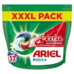 Ariel Extra Clean Washing Caps 52 pcs